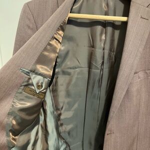 Prontomoda Blazer, purple, wool men’s jacket